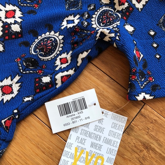 LuLuaRoe Amelia Dress NWT - Picture 4 of 6